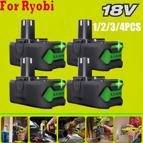 4pcs 0ah for ryobi 18v - 8.0ah,