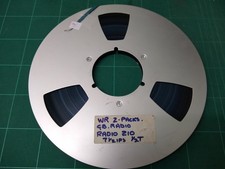 10.5" Metal NAB Reel 1/4" Tape