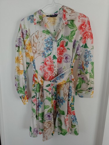 Zara dress multi color - color, flowers
