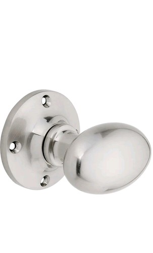 Door handle oval mortice - door,