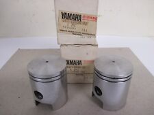 NOS YAMAHA CS1 CS1C YCS1  GENUINE PISTONS 0.25 164-11635-01