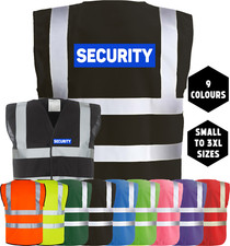 SECURITY Hi-Vis Viz Vest