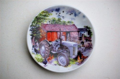 Little grey fergie tractor - grey,
