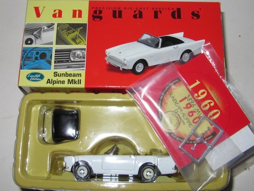 Corgi vanguards sunbeam - corgi,