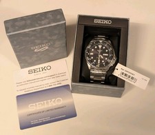 Seiko 5 Sports SRPD55K1 Black Dial Automatic Watch 42.5mm Exhibition Case Back