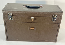 Kennedy 520B Drawer Brown Machinist Chest 7 Drawer Gently Used w key
