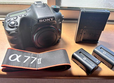 Sony Alpha a77 α77 II Black Digital SLR Camera Body  (Shouter count : 13402)