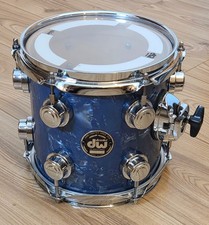 DW Collectors 8in x 8in Tom - Blue Diamond Finish Ply (Black Badge)