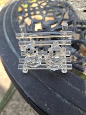 Crystal Ornament 2 bears sat