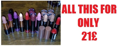 Revolution lipsticks - 19,