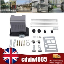 1200KG Electric Automatic Sliding Gate/Door Opener Motor Kit w/Remote + 6m Racks