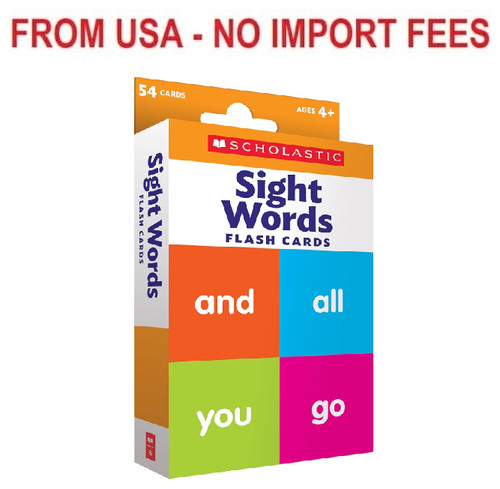Scholastic flash cards sight - flash,