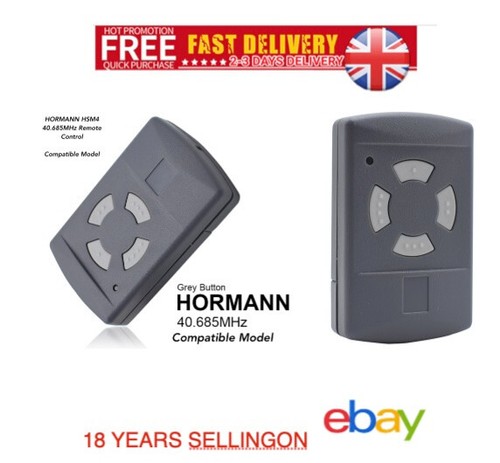 Hormann garage door remote - garage,