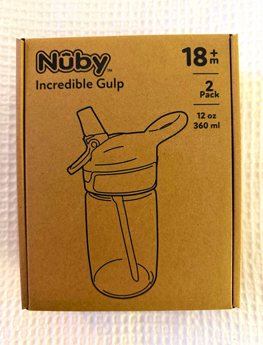 Nuby incredible gulp 360ml - nuby,