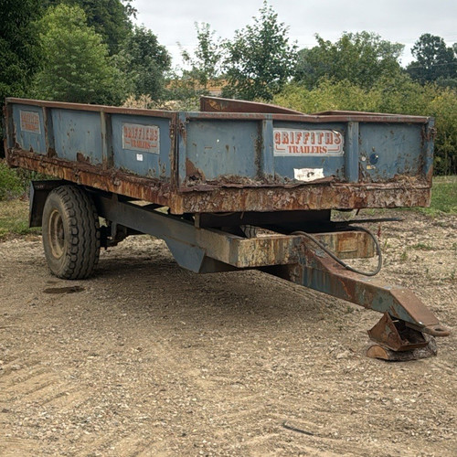 Griffith farm dump trailer - farm, 5t