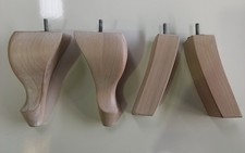 4 x Queen Anne Style Beech