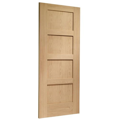 Internal oak panel shaker - 4-panel,