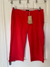 Jack Murphy Size 16 Crimson Kathy 3/4 Length Trousers New with Tags