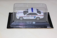 BMW 530 MODEL POLICE CAR 2001 LUXEMBOURG 1:43 SCALE - police cars of the world