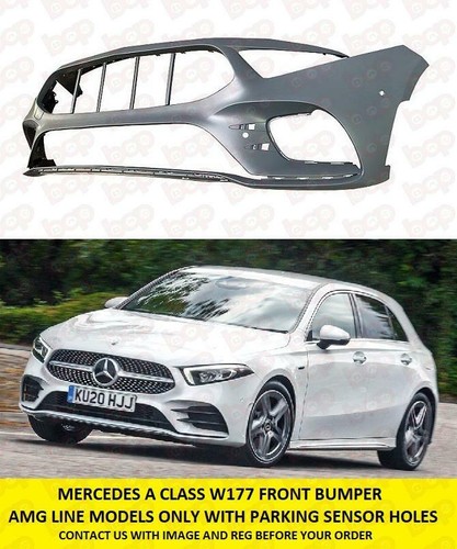 Mercedes class front bumper - a,