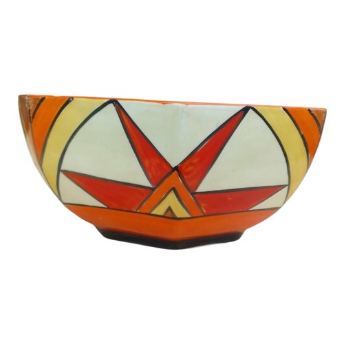 Rare clarice cliff sunburst - rare,