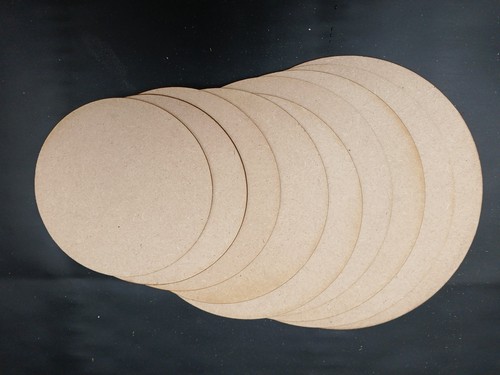 Wooden mdf circle shape craft - mdf,