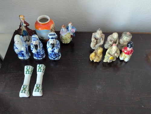 Porcelain figures made - figures,