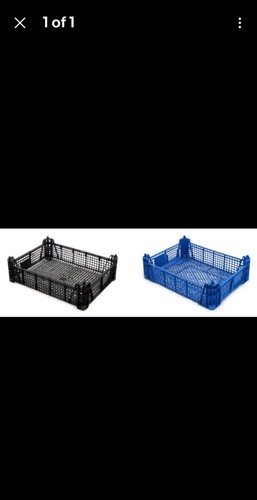 Plastic crates stackable - 5x,