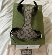 Gucci Dog Harness GG Pattern