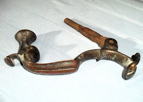 Antique brass door knocker - brass,