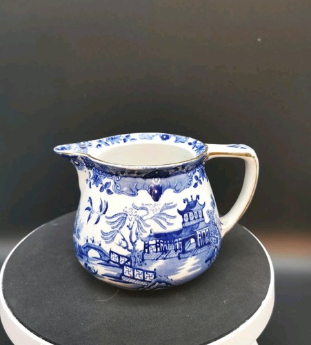 Burleigh ware willow pattern - burleigh,