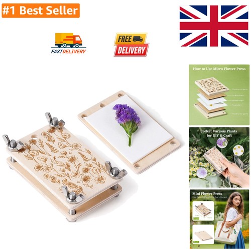 Portable rustic flower - flower, press
