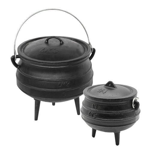 Cast iron cooking pot camping - iron,
