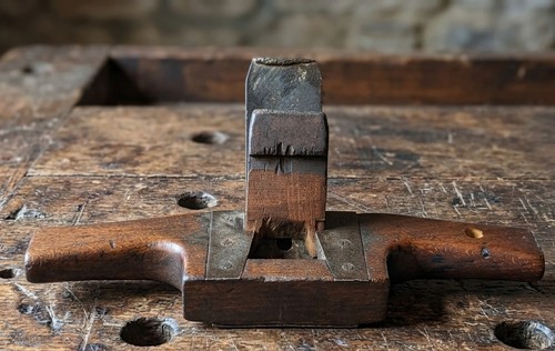Antique wooden router plane - router,