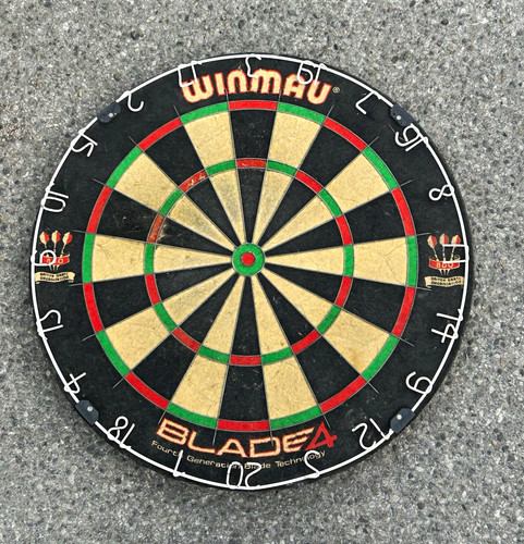 Winmau blade sisal bristle - blade, 4