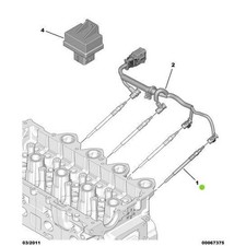 Genuine Peugeot Glow Plug - Citroen Dispatch 2007-2011 Diesel | 5960F9