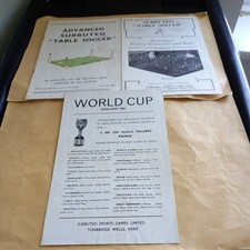 Vintage Subbuteo 1966 World