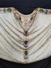 vintage church cope vestment