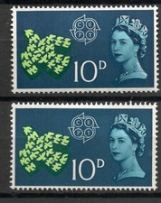 GB Stamps 1961 CEPT 10d