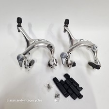 Vintage Shimano SLR Brake Calipers BR-A550 RX100 Bolt-On Fitting inc New Shoes