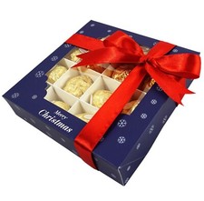 Xmas Empty Pick & Mix Sweet Boxes with clear window display ideal for gifting 