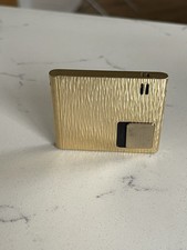  SAROME  Calibri-? LighterGold Tone Gas Lighter -JAPAN, 