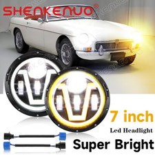 DOT 7'' Round Black LED