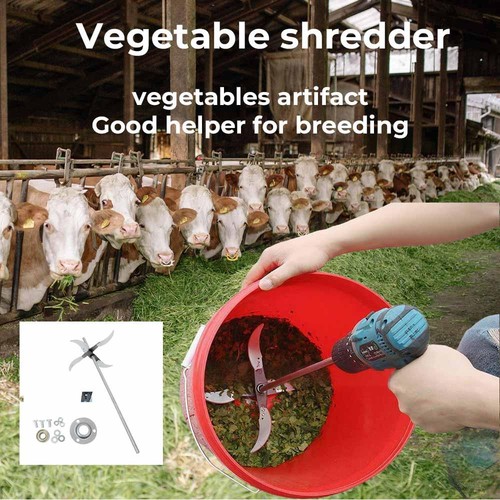 Fruit vegetable crusher drill - fruit,