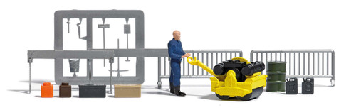 Busch 7805 tarmac - roller, set
