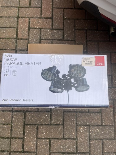 Electric parasol heater - parasol,