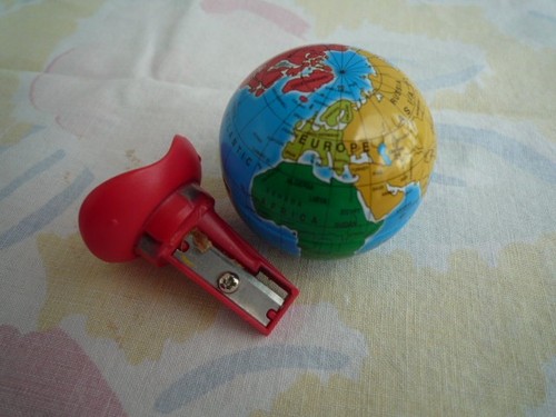 Vintage world globe - world,