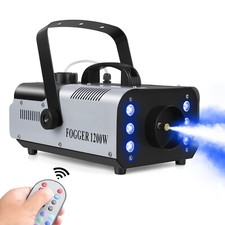1200W Fog Smoke Machine RGB LED Stage DJ Fogger Smoke Effect Multi Color Remote