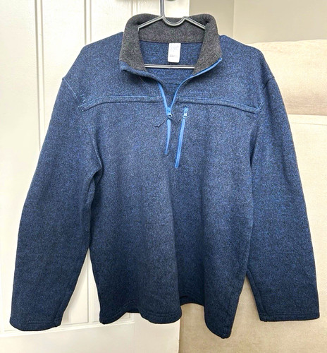 Decathlon men blue fleece - decathlon,