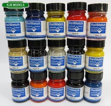RailMatch 15ml Enamel Paints - Choice Of Colours - 119 To Choose From